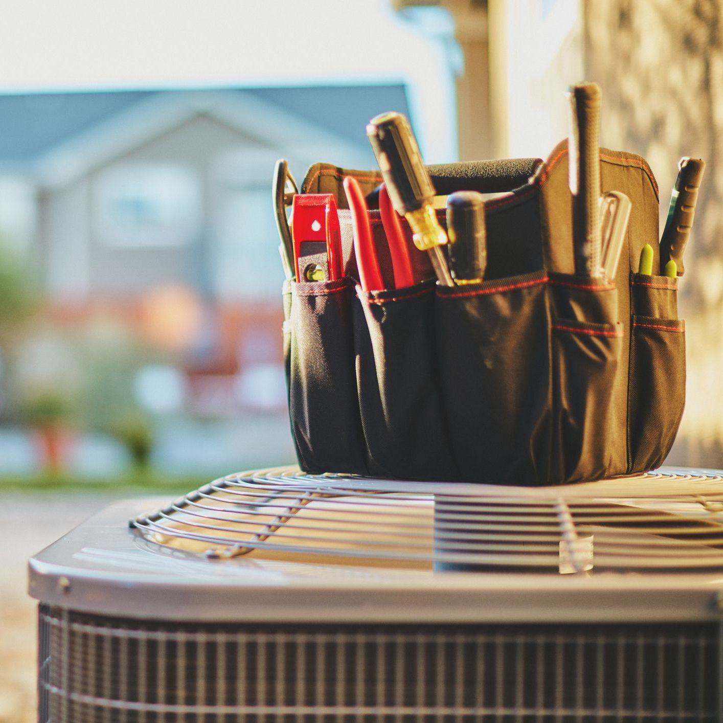 Professional HVAC installation tools and equipment Los Angeles